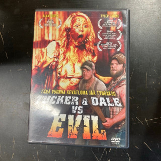 Tucker & Dale Vs Evil DVD (VG/VG+) -kauhu/komedia-